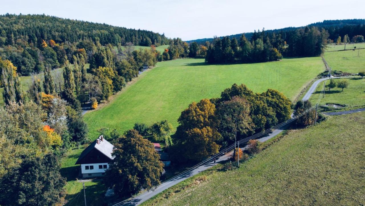 Chalupa Zdikov Na Sumave Villa Esterno foto